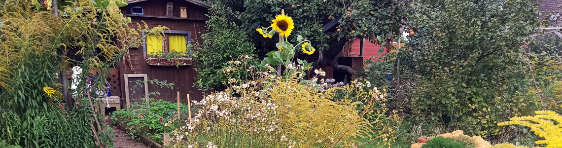Gartenfreunde Garten Banner